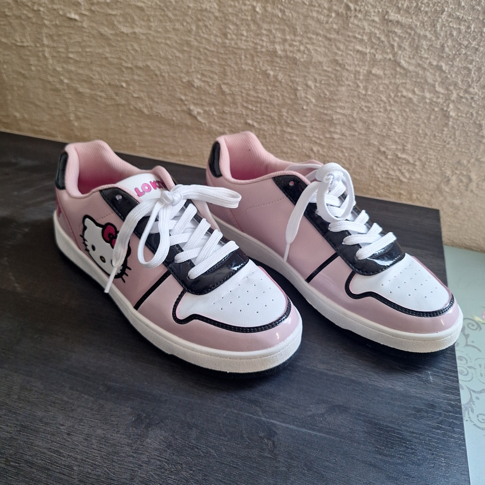 Hello Kitty Pink and Black Shoes
